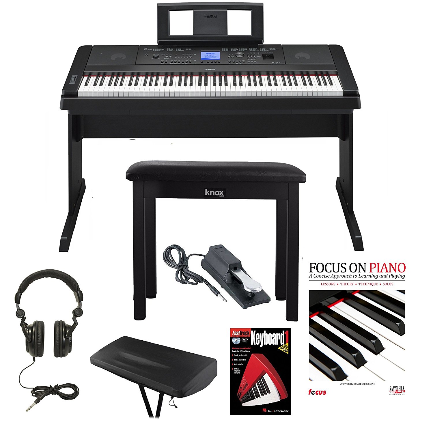 Yamaha DGX-660 88-Key Portable Grand Digital Piano